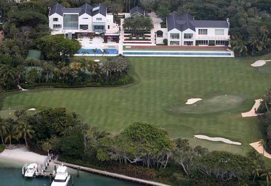Tiger Woods house.